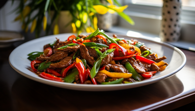 Tackle Large Family Meals with Ecolution Cookware Set: Try our Delicious Spicy Beef Stir-Fry Recipe!