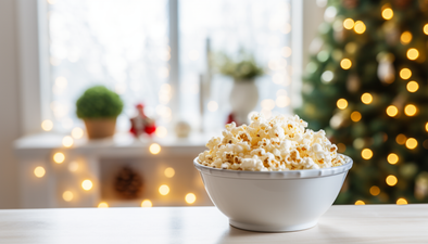 Add Festive Cheer to Your Movie Night with Our Christmas Themed Popcorn Recipe