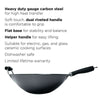 14 Inch Wok with features on white background