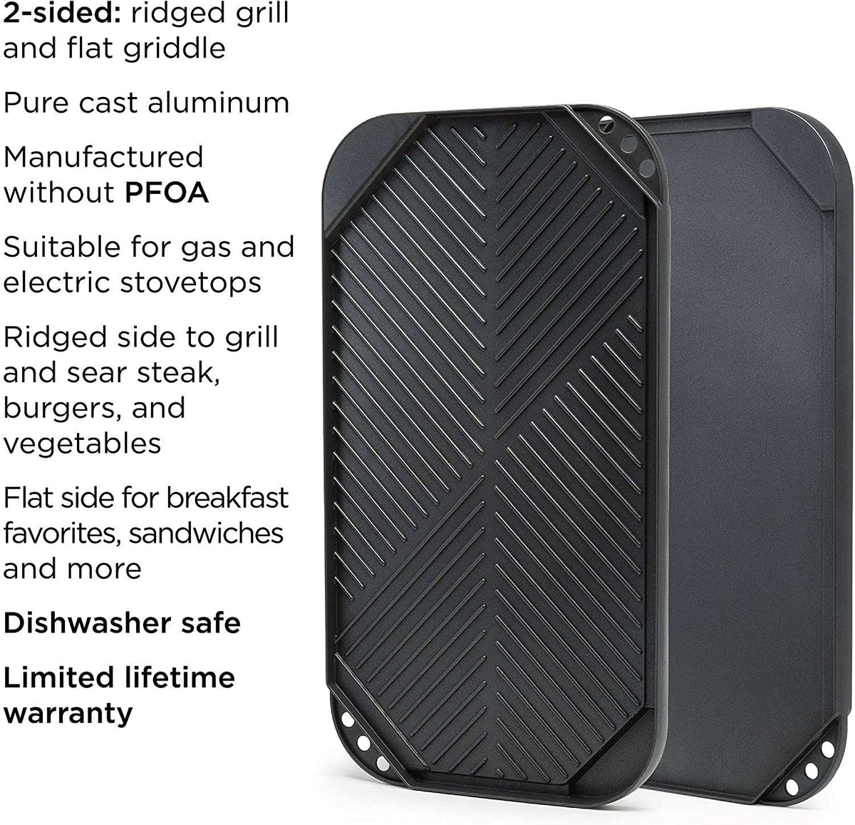 Evolve Non-Stick Griddle Pan, 11 Inch - Ecolution – Ecolution Cookware