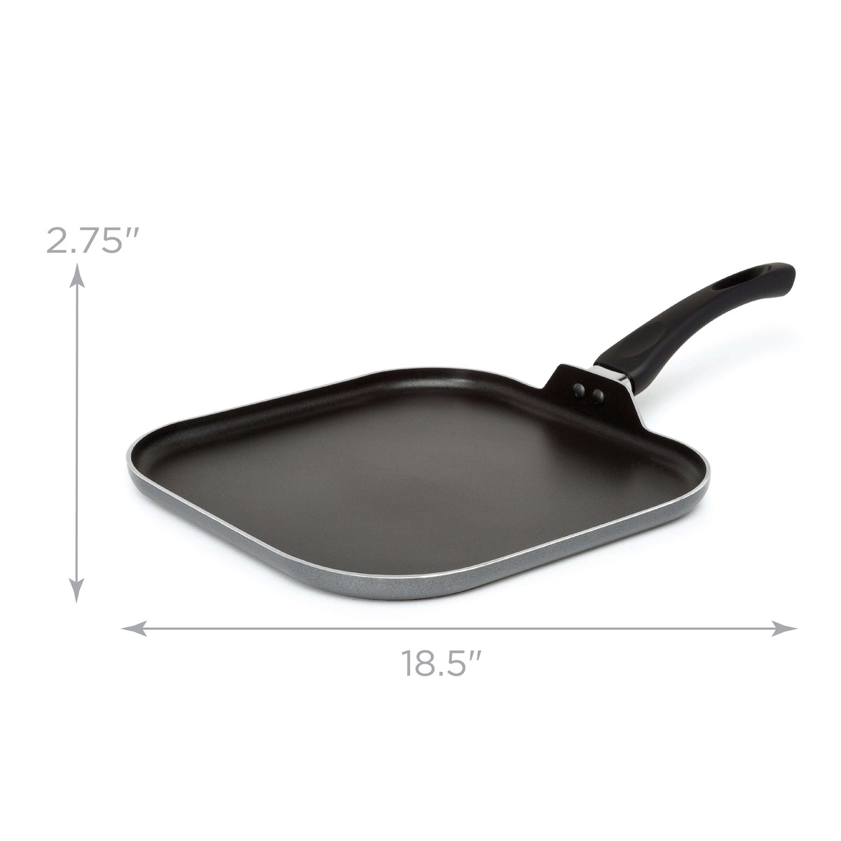 Elements Non-Stick Griddle, 11 Inch, Gray - Ecolution – Ecolution Cookware