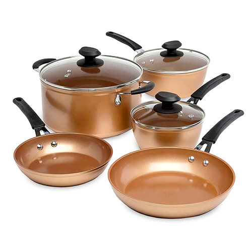 Endure 8 Piece Non Stick Cookware Set - Ecolution
