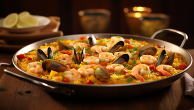 Master the Art of Cooking the Best Paella with the Ecolution Sol Carbon Steel Non-Stick Paella Pan