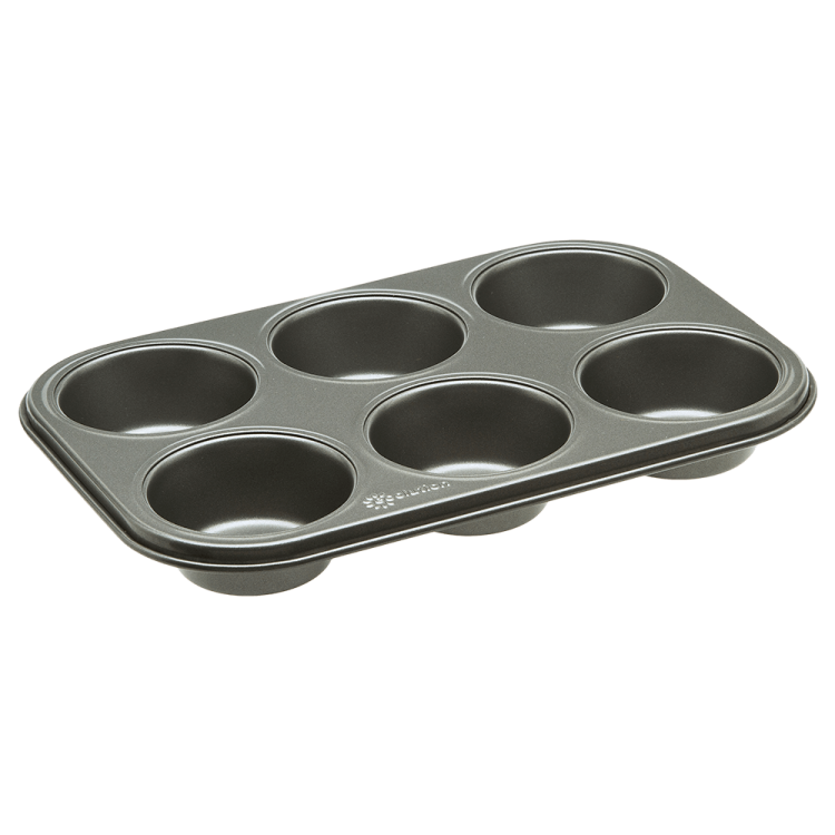 12 Cup Muffin Pan, Non-Stick Baking Pans, Easy to Clean Making Jumbo Muffins  Cup