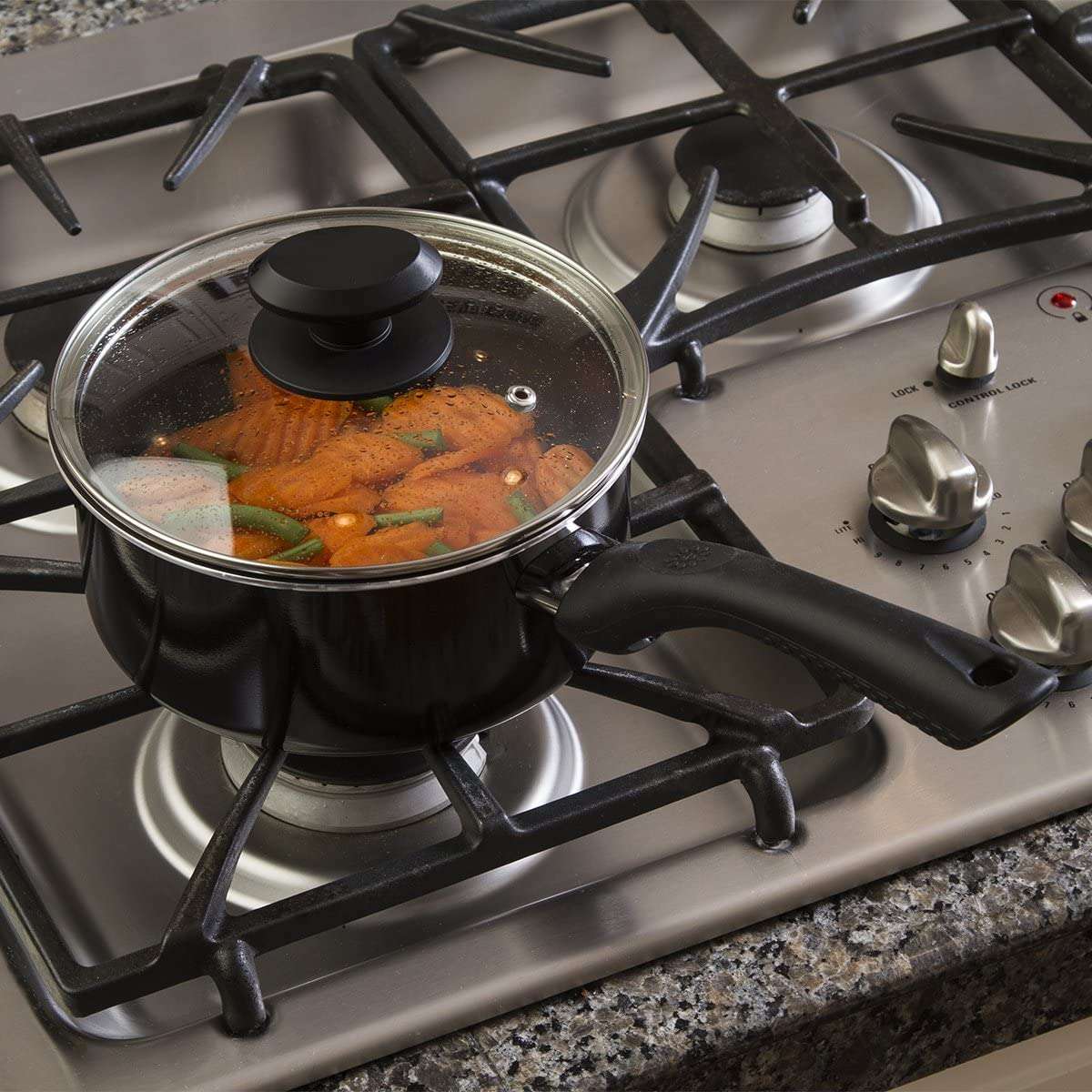 Evolve Saucepan With Glass Lid - Ecolution – Ecolution Cookware
