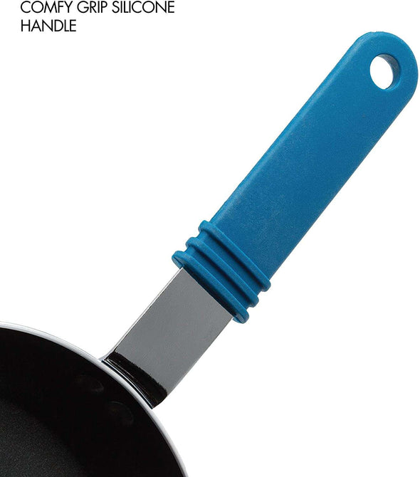 Minis Non-Stick Frying Pan handle details on white background