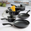 Artistry Non-Stick Cookware Set on counter in lifestyle setting
