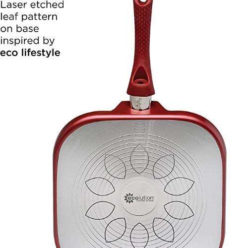 Evolve Non-Stick Griddle Pan with features