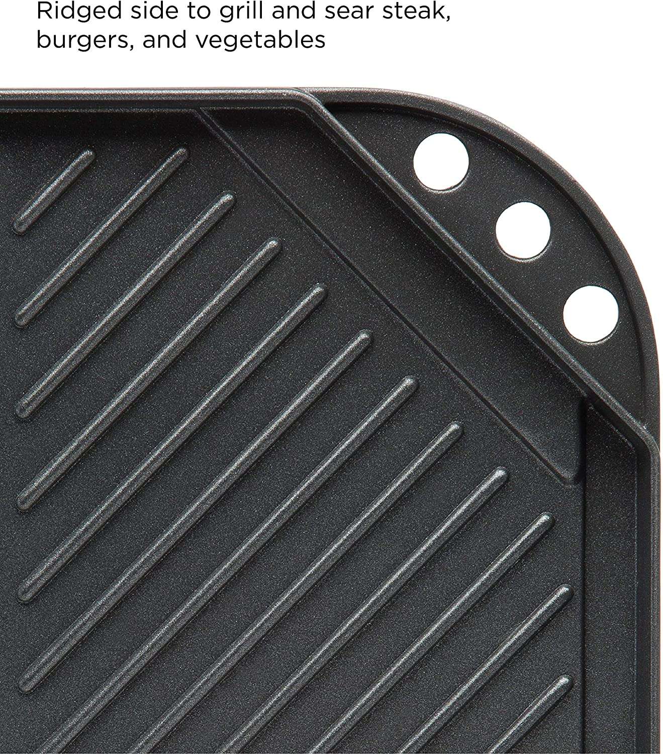 Reversible Cast Iron Grill Griddle Grill Plate