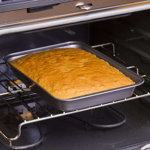 Lasagna Pan in oven