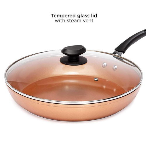 Glass Frying Pan 