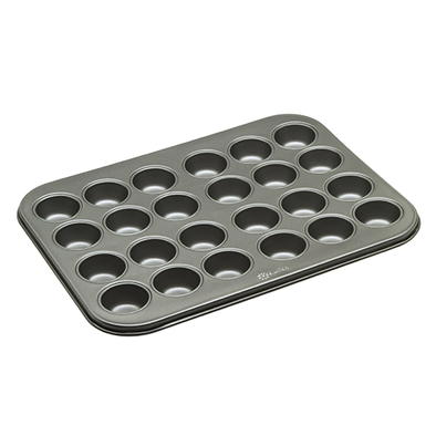BakeIns Mini Muffin/Cupcake Pan 24 Cup on white background