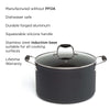 Symphony Stock Pot with text on white background