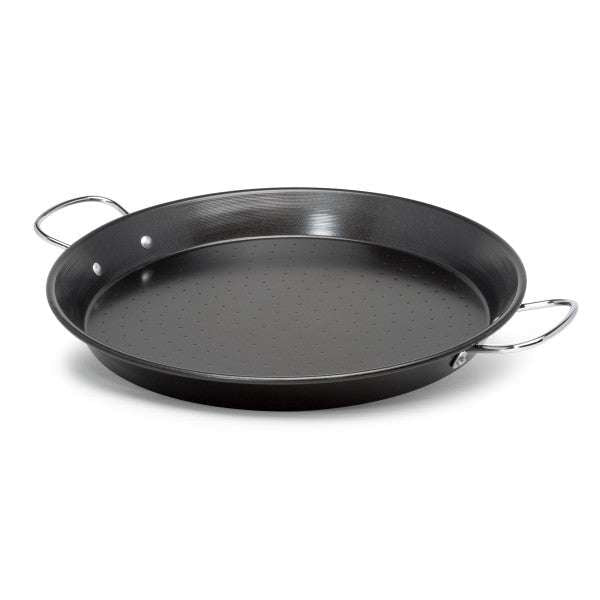 Sol Carbon Steel Non-Stick Paella Pan, 15 Inch - Ecolution