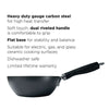 8 Inch Wok features on white background